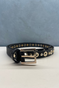 Zoe Studded Belt Nero