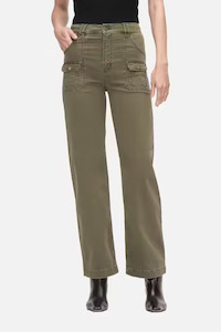 Utility Pocket Pant Washed Winter Moss