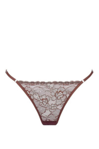 Kat The Label: Rosie Thong Espresso