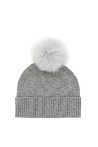 Cashmere Beanie Light Grey