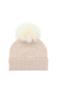 Cashmere Beanie Ivory