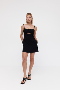 Polly Mini Dress Black