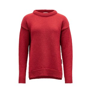 NANSEN WOOL SWEATER HINDBERRY