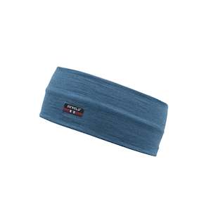 Breeze Merino 150 Headband Blue Melange