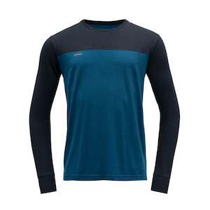 NORANG MERINO 150 SHIRT MAN BRICK MELANGE/NIGHT