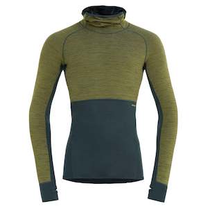 TUVEGGA MERINO HOODIE MAN GREEN