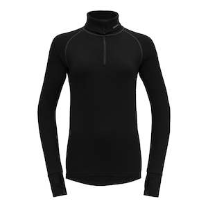 EXPEDITION JUNIOR ZIP NECK BLACK