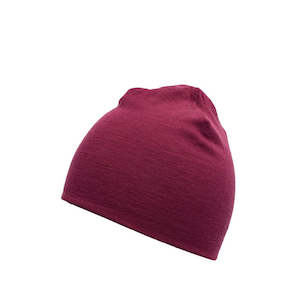 LAUPAREN 190 BEANIE ‘BEETROOT’