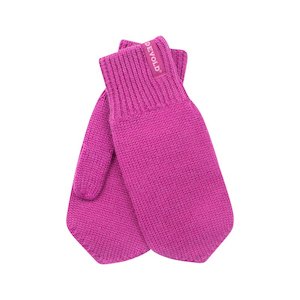 WOOL KID MITTEN PINK