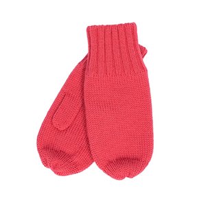 WOOL KID MITTEN POPPY