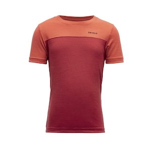 NORANG MERINO TEE KID ' BEAUTY/CORAL'