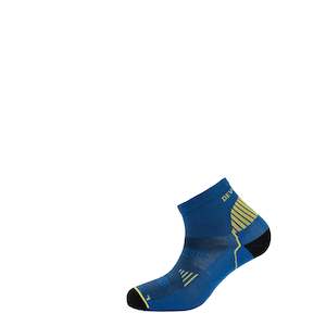 Mens Outdoor Hiking: RUNNING MERINO ANKLE SOCK BLUE