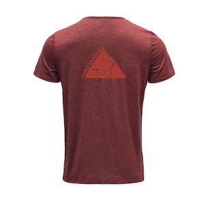 Mens Outdoor Hiking: KOLASTINDEN MAN TEE 'SYRAH'