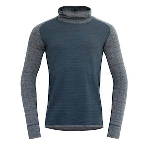 KVITEGGA MERINO 230 HOODIE MAN FOG