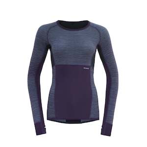 TUVEGGA MERINO SHIRT WOMAN LILAC