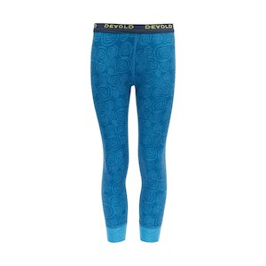 DUO ACTIVE KID LONG JOHNS BLUE