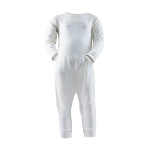 BREEZE BABY MERINO SLEEPSUIT OFFWHITE