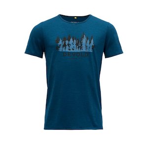 Mens Wooltshirt Clothing: ORNAKKEN MERINO 130 TEE MAN SKYDIVER