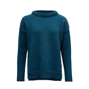 Womens Woolsweater Clothing: NANSEN WOOL SWEATER WOMAN FLOOD