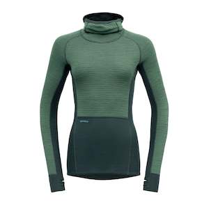 TUVEGGA MERINO HOODIE WMN WOODS