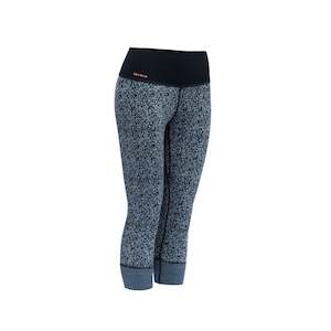 Womens Woollongjohns Clothing: KVITEGGA WOMAN 230 3/4 LONG JOHNS INK  $174.90