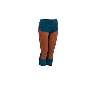 TUVEGGA MERINO 3/4 LONGS WOMAN FLAME