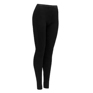 Womens Woollongjohns Clothing: DUO ACTIVE WOMAN LONG JOHNS BLACK