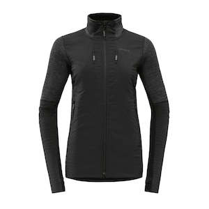 Womens Wooljacket Clothing: TINDEN HYBRID WOMAN JACKET ANTHRACITE