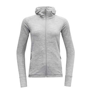 Nibba Jacket W/ Hood Woman Grey Melange