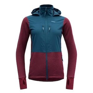 HERØY HYBRID JKT WMN ‘BEETROOT/FLOOD’