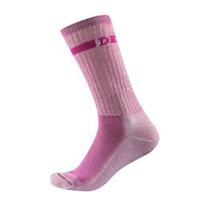 WOMENS OUTDOOR MEDIUM SOCK  PINK MELANGE