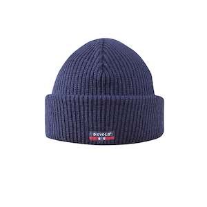 Womens Wool Headwear: DEVOLD CAP NAVY ONE SIZE