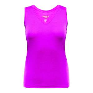 BREEZE WOMAN SINGLET FUCHSIA