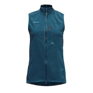 Womens Running Collection: RUNNING MERINO VEST WOMAN FLOOD