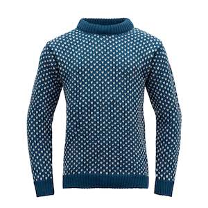 Womens Signature Collection: NORDSJO WOOL SWEATER FLOOD