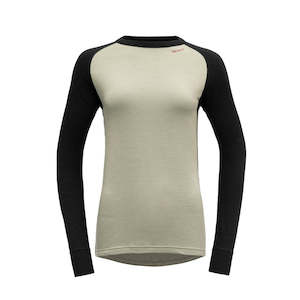 EXPEDITION MERINO 235 SHIRT WOMAN FOG/CAVIAR