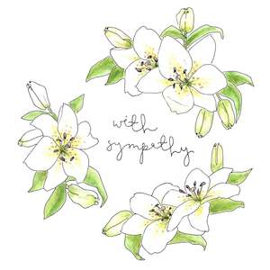 Sympathy Designer Greetings Cards