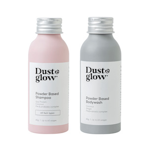 Powder Based Shampoo+Bodywash Shower Duo