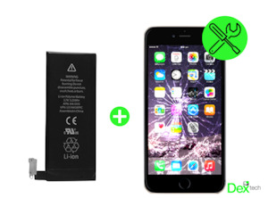 Electronic goods: iPhone 6S Plus High Quality Screen and Battery Replacement Combo + Installation!