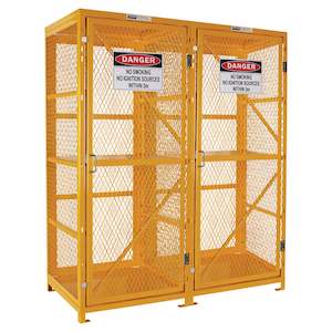 Public order and safety: Fork Lift Gas Cylinder Cage - 16 Fork Lift cylinders - Flat Packed