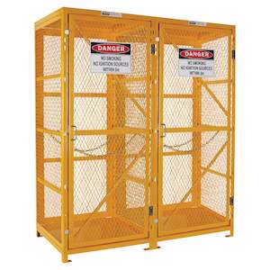 Public order and safety: Gas Cylinder Cage - 18 G size cylinders - Flat Packed