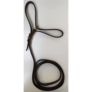 Leather Butterfly Lead DH Equestrian