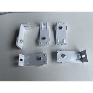 Superfit brackets White, pack of 5