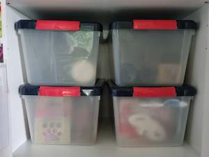 Pet: Plastic Container 5 Pack