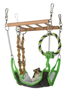 Pet: Suspension Bridge with Hammock