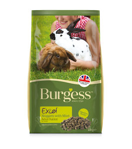 Burgess Excel Adult Rabbit Nuggets with Mint