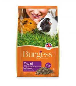 Burgess Excel Adult Guinea Pig Nuggets with Blackcurrant & Oregano