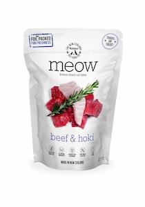 Pet: Meow Beef & Hoki 50g