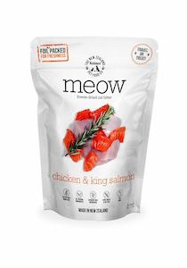 Pet: Meow Chicken & Salmon 50g