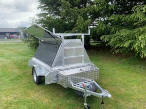 Trailer wholesaling: 7×4 Aluminium trade top